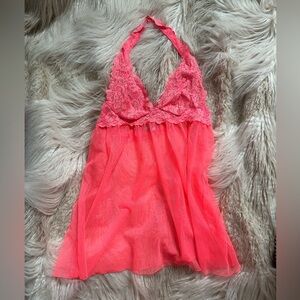 VS halter babydoll lingerie